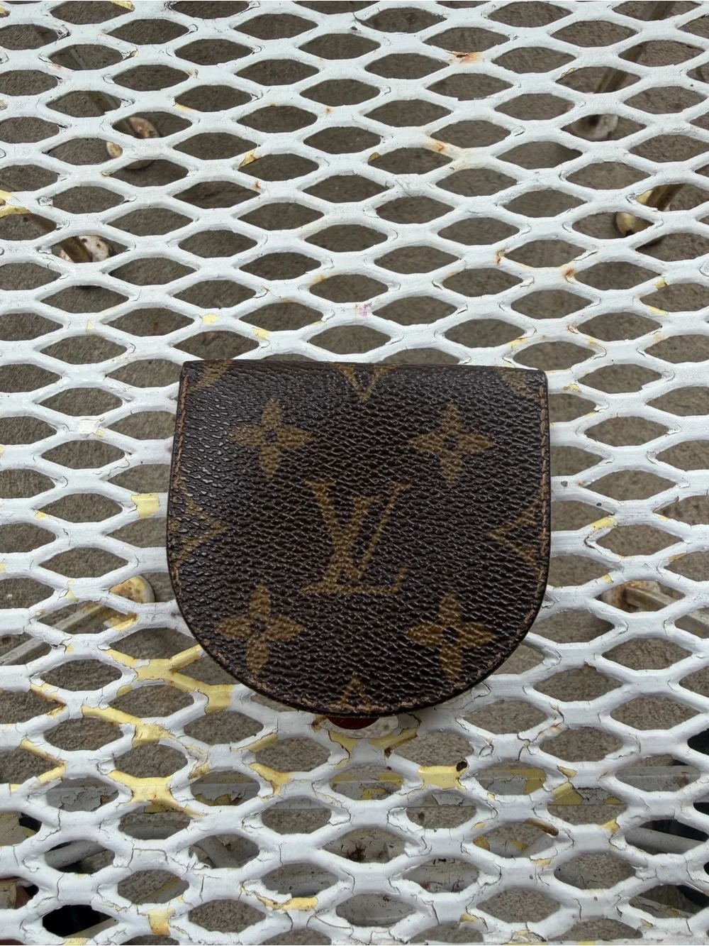Louis Vuitton Monogram Canvas Coin Pouch in Brown